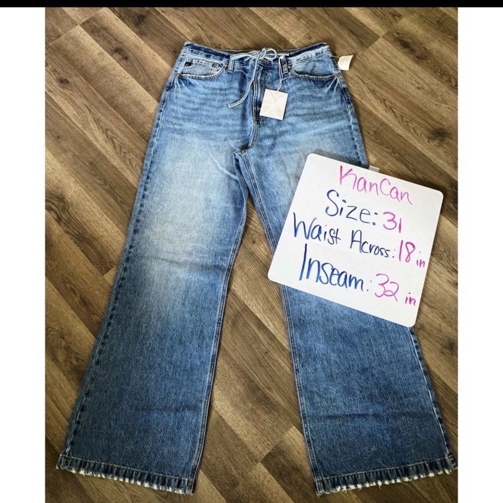 KANCAN 90’s Ultra Hi Rise Wide Leg Jeans - Picture 8 of 8